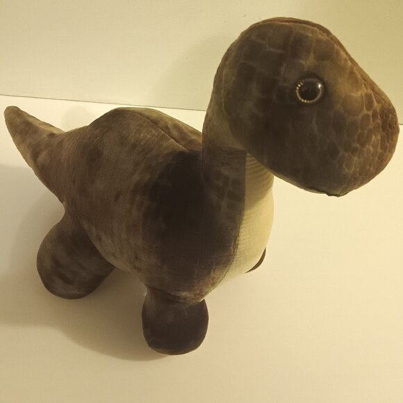 Hug Fun Adorable 20" Stuffed Animal Plush Toy Dinosaur Brachiosaurus, NEW - Picture 1 of 1